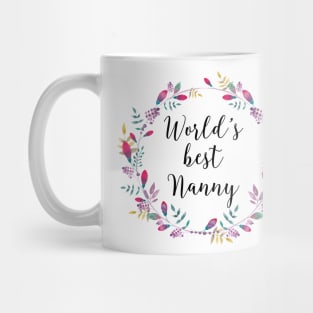 World's Best Nanny Mug